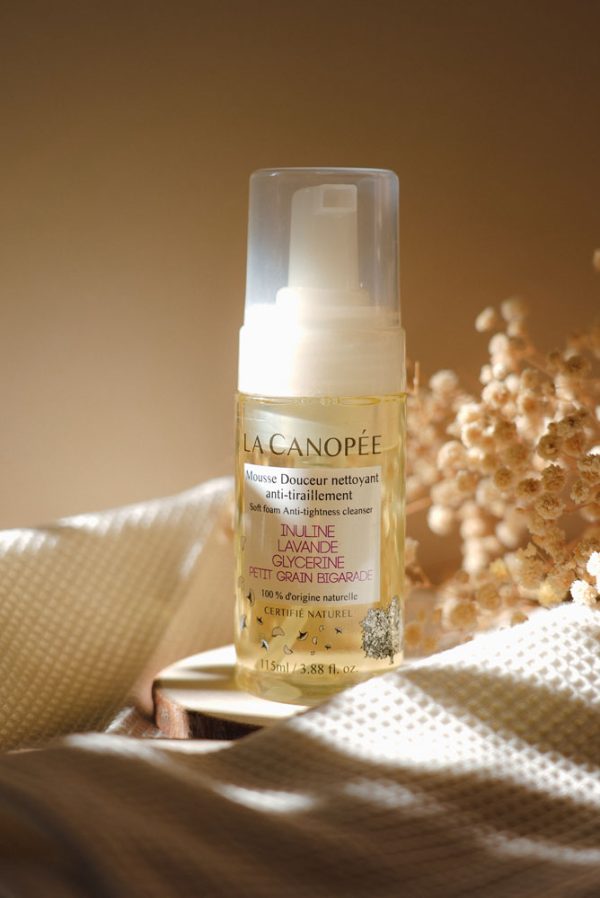 Mousse douceur nettoyant anti-tiraillement