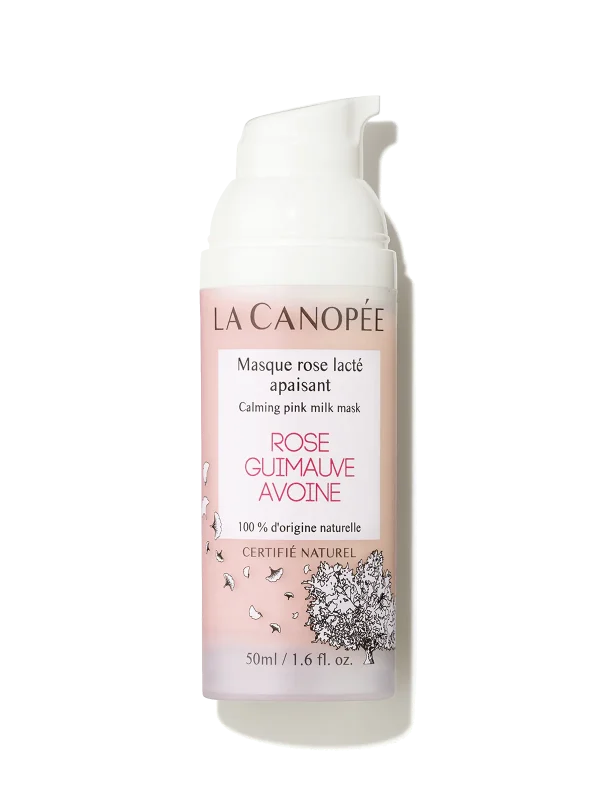 Masque rose lacté apaisant