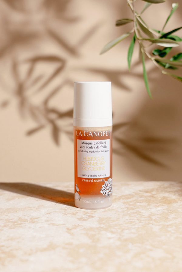 Masque exfoliant aux acides de fruits