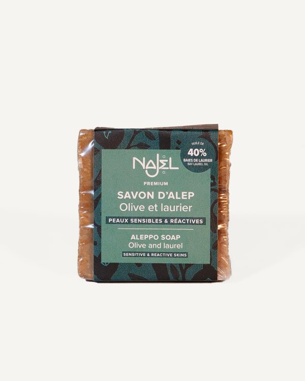 Savon solide d'Alep 40%