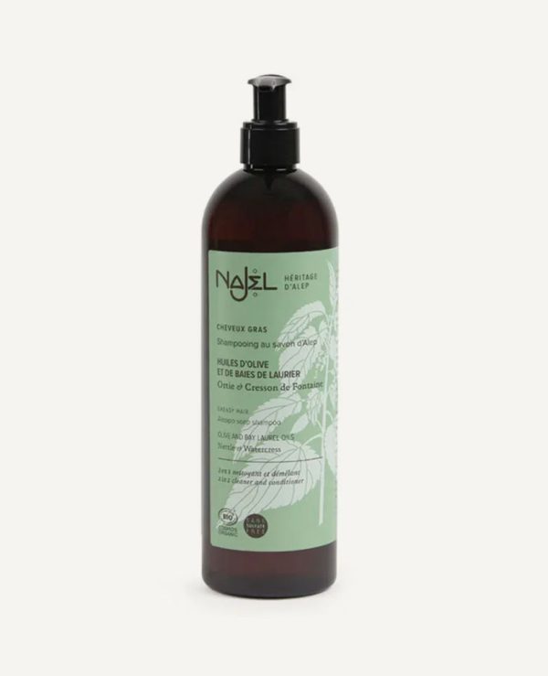 Shampoing au savon d'Alep
